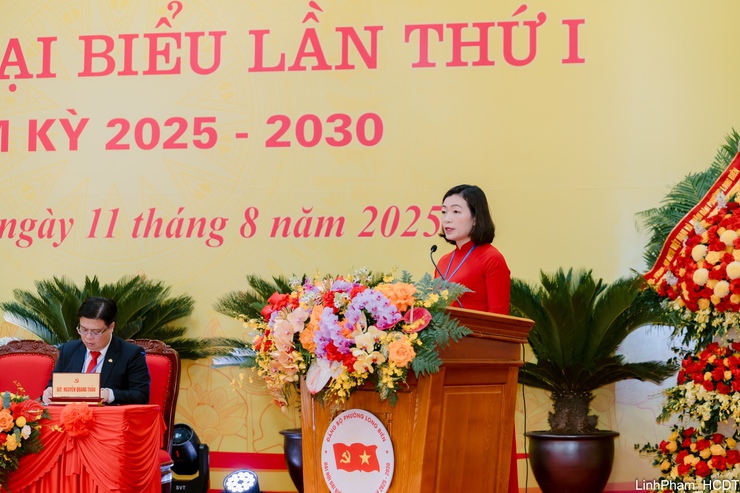 Đại hội Đảng bộ phường Long Biên lần thứ I: Quyết tâm xây dựng đô thị “Xanh - Văn minh - Hiện đại”- Ảnh 13.