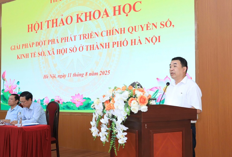 Giải pháp đột phá phát triển chính quyền số, kinh tế số, xã hội số thành phố Hà Nội- Ảnh 2.