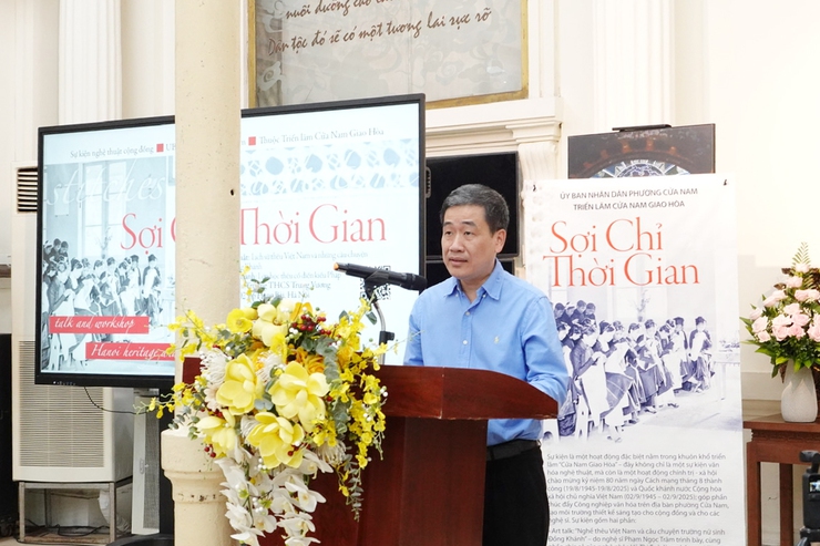 “Sợi chỉ thời gian”: Kết nối di sản với đời sống đương đại- Ảnh 2.