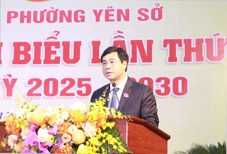 Phát triển công nghiệp văn hóa, đô thị sinh thái, xây dựng phường Yên Sở là lá phổi xanh của Thủ đô- Ảnh 3.
