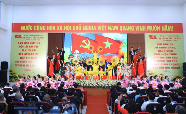 Đại hội Đảng bộ phường Tây Tựu: Khơi dậy khát vọng vươn tầm- Ảnh 6.
