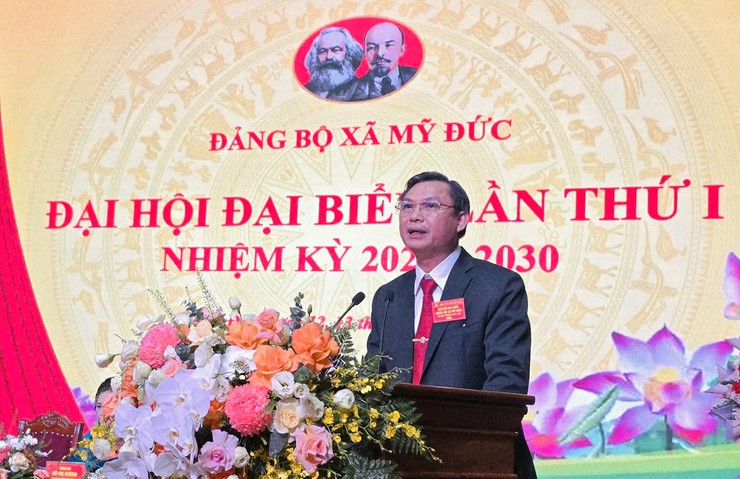 Xã Mỹ Đức: Khai thác tiềm năng, tạo đột phá trong nhiệm kỳ mới- Ảnh 1.