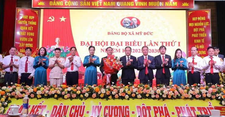 Xã Mỹ Đức: Khai thác tiềm năng, tạo đột phá trong nhiệm kỳ mới- Ảnh 5.