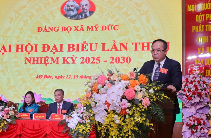 Xã Mỹ Đức: Khai thác tiềm năng, tạo đột phá trong nhiệm kỳ mới- Ảnh 4.