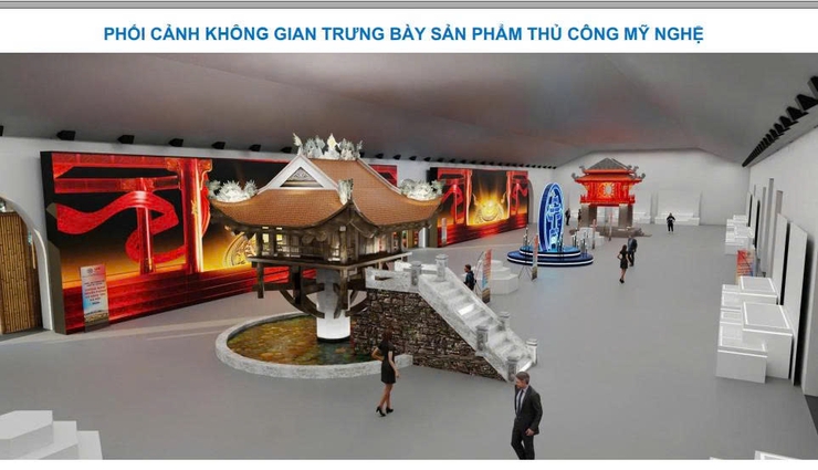 Phó Chủ tịch UBND Thành phố Nguyễn Mạnh Quyền kiểm tra công tác trưng bày Triển lãm Không gian truyền thống và sáng tạo Hà Nội 2025- Ảnh 6.