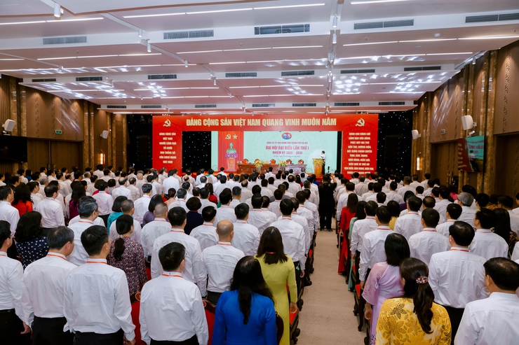 271 đại biểu dự Đại hội đại biểu Đảng bộ UBND thành phố Hà Nội nhiệm kỳ 2025-2030- Ảnh 5.
