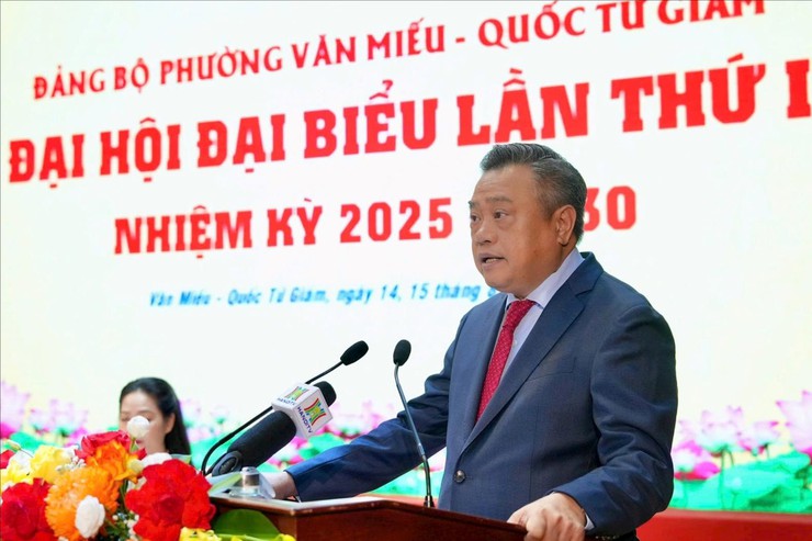 Khơi dậy khát vọng phát triển, xây dựng phường Văn Miếu - Quốc Tử Giám phát triển toàn diện, bền vững, văn minh, hiện đại- Ảnh 3.