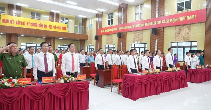 Hát Môn hướng tới phát triển bền vững sau thành công Đại hội Đảng bộ xã- Ảnh 1.