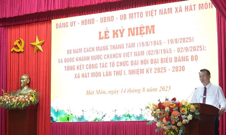 Hát Môn hướng tới phát triển bền vững sau thành công Đại hội Đảng bộ xã- Ảnh 3.