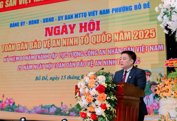 Ngày hội toàn dân bảo vệ an ninh Tổ quốc tại Bồ Đề: Lan tỏa sức mạnh đoàn kết vì bình yên cuộc sống- Ảnh 2.