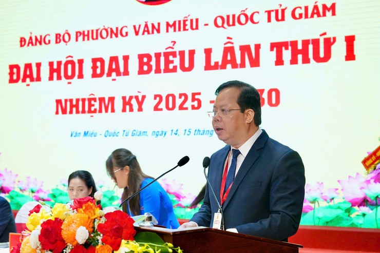 Khơi dậy khát vọng phát triển, xây dựng phường Văn Miếu - Quốc Tử Giám phát triển toàn diện, bền vững, văn minh, hiện đại- Ảnh 2.