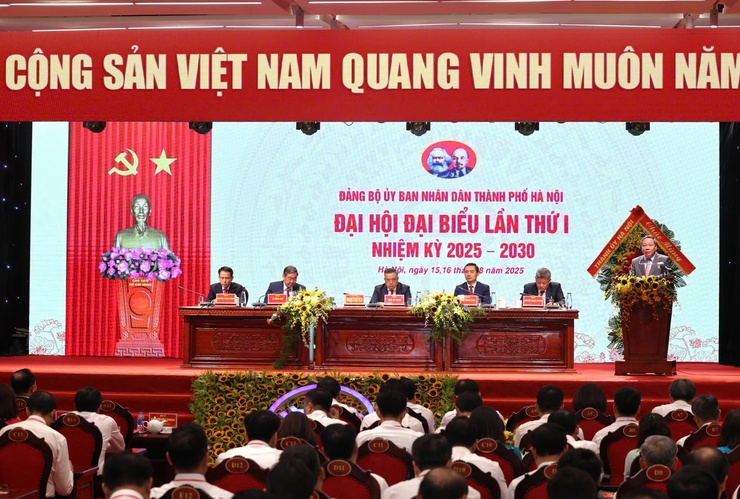 Đại hội Đảng bộ UBND thành phố Hà Nội lần thứ I: Khẳng định vai trò hạt nhân chính trị, tiên phong trong kỷ nguyên mới- Ảnh 10.