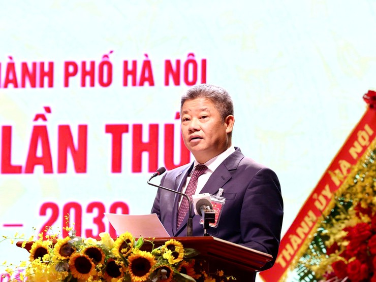 Đại hội Đảng bộ UBND thành phố Hà Nội lần thứ I: Khẳng định vai trò hạt nhân chính trị, tiên phong trong kỷ nguyên mới- Ảnh 8.