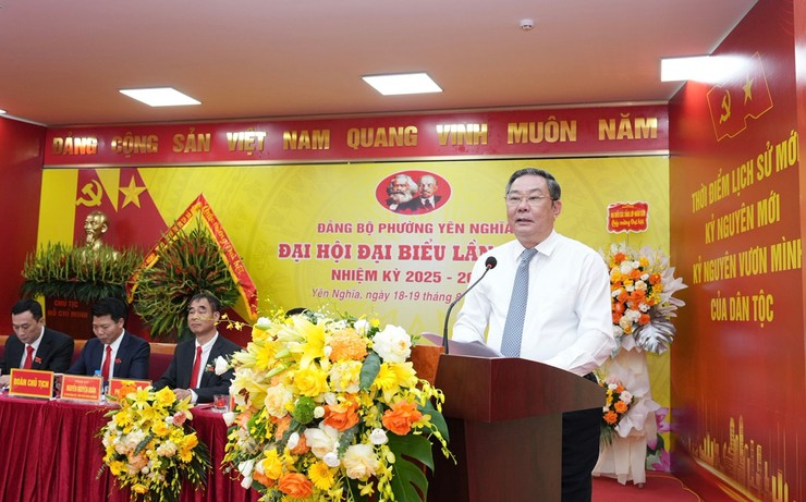 Xây dựng phường Yên Nghĩa giàu đẹp, phát triển bền vững, văn minh, hiện đại- Ảnh 3.