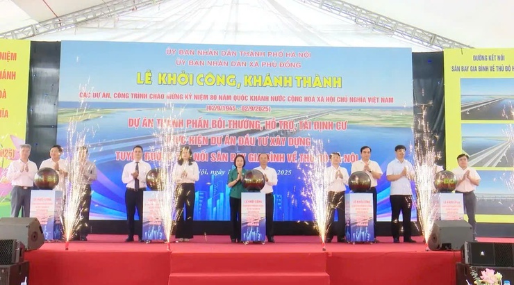 Hanoi starts construction of roads to connect with Gia Binh Airport- Ảnh 1. Hanoi starts construction of roads to connect with Gia Binh Airport- Ảnh 1.