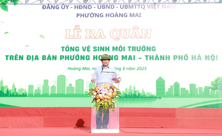 Phó Chủ tịch UBND Thành phố Nguyễn Mạnh Quyền: Duy trì vệ sinh môi trường thường xuyên, liên tục, thành công việc hằng ngày- Ảnh 4.