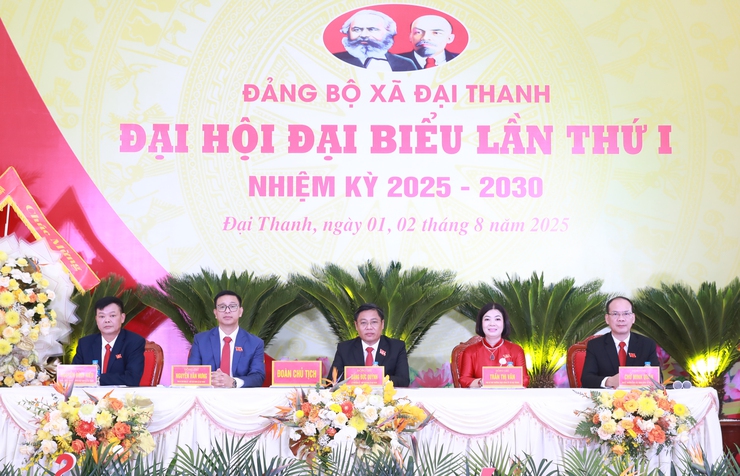 Đại hội đại biểu xã Đại Thanh lần thứ I: Sự khởi đầu cho hành trình phát triển mới- Ảnh 3.