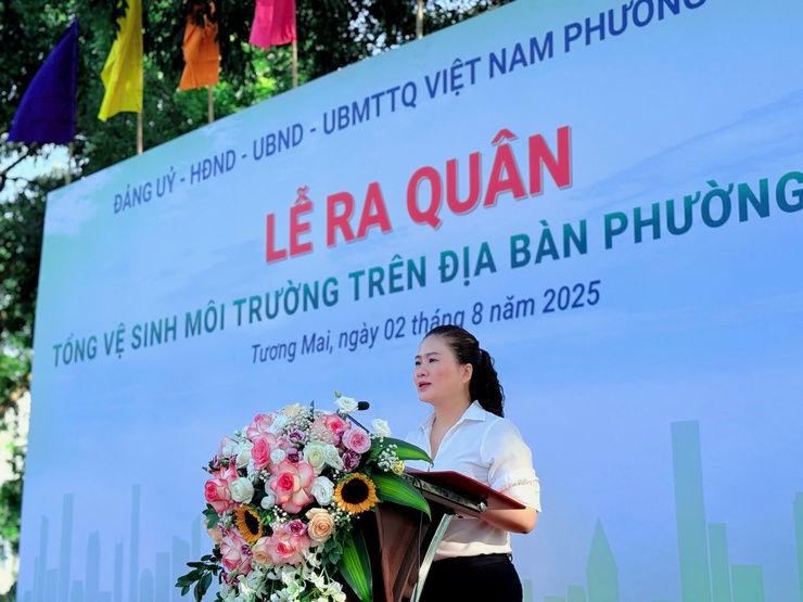 Phường Tương Mai: Nhân dân chung tay bảo vệ không gian sống Xanh-Sạch-Đẹp- Ảnh 2.