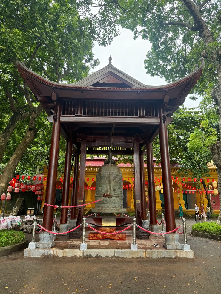 Khánh thành lầu chuông tại Hoàng thành Thăng Long vào sáng 21/8- Ảnh 1.