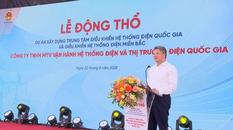 Động thổ dự án Trung tâm điều khiển hệ thống điện quốc gia- Ảnh 4.