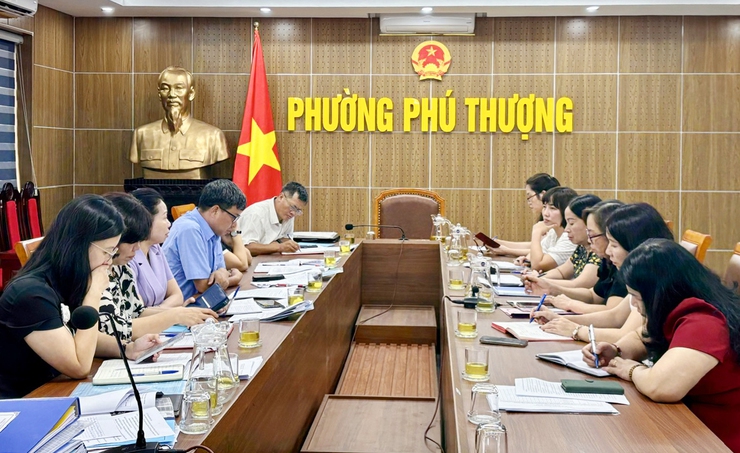 Phú Thượng: Tăng cường giám sát công tác tuyển sinh năm học 2025-2026- Ảnh 1.