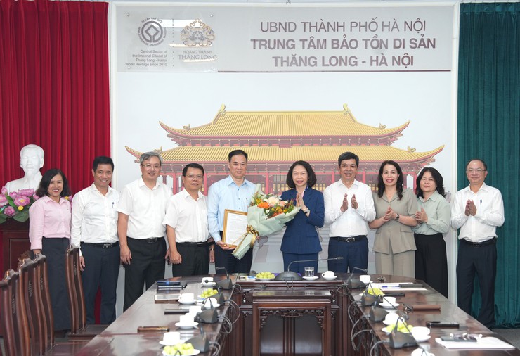 Trung tâm Bảo tồn di sản Thăng Long - Hà Nội có tân Phó Giám đốc- Ảnh 4.