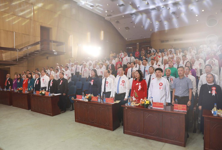 Phát động phong trào thi đua yêu nước trong đồng bào Công giáo Thủ đô lần thứ VII- Ảnh 1.