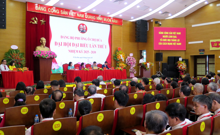 Xây dựng phường Ô Chợ Dừa văn minh, hiện đại vì hạnh phúc Nhân dân trong kỷ nguyên mới- Ảnh 2.