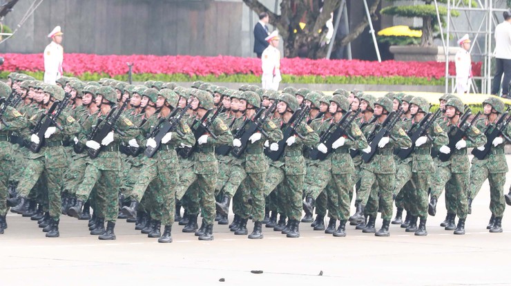 Lễ Tổng duyệt chương trình diễu binh, diễu hành kỷ niệm 80 năm Quốc khánh 2/9- Ảnh 11.