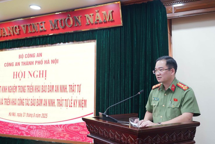 Bảo đảm tuyệt đối an ninh, an toàn các hoạt động Lễ kỷ niệm 80 năm Quốc khánh 2/9- Ảnh 1.