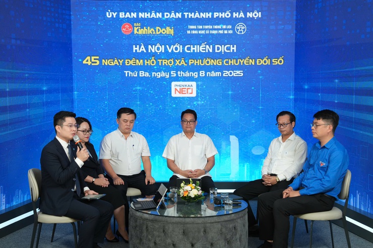 Talkshow “45 ngày đêm chuyển đổi số”: Kết nối kinh nghiệm, lan tỏa giải pháp hiệu quả- Ảnh 3.