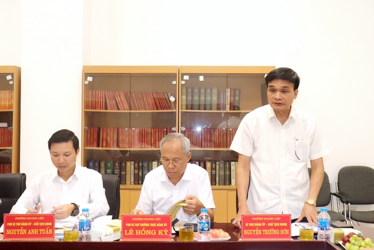 Phường Hoàng Liệt cần khai thác tiềm năng, thế mạnh để phát triển, tạo dựng đô thị kiểu mẫu- Ảnh 4.