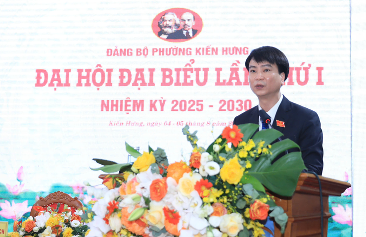 Xây dựng phường Kiến Hưng trở thành đô thị phát triển giàu đẹp, văn minh, hiện đại- Ảnh 1.