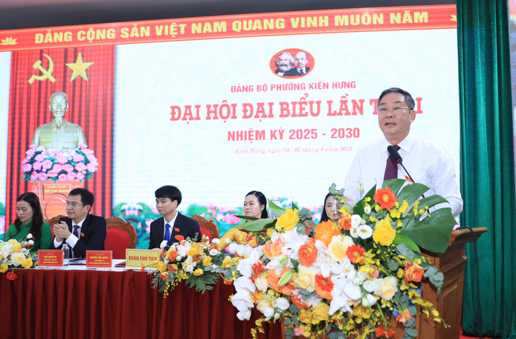 Xây dựng phường Kiến Hưng trở thành đô thị phát triển giàu đẹp, văn minh, hiện đại- Ảnh 3.