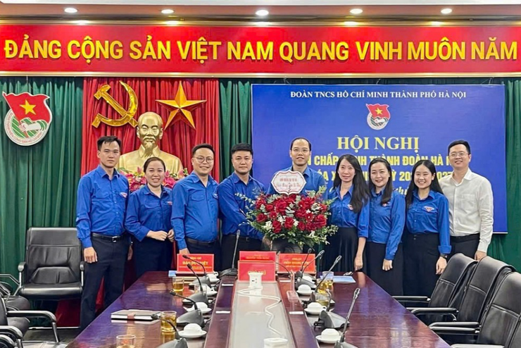 Đồng chí Nguyễn Tiến Hưng được tín nhiệm bầu làm Bí thư Thành đoàn Hà Nội- Ảnh 3.