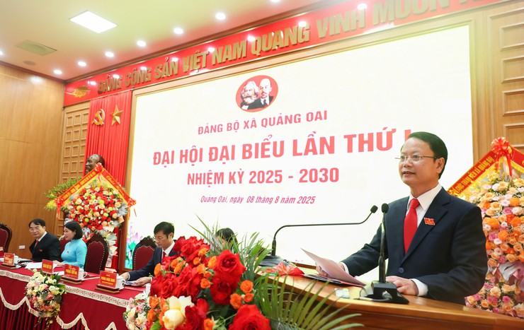 Xây dựng xã Quảng Oai trở thành địa phương "Giàu bản sắc, an toàn và đáng sống"- Ảnh 2.
