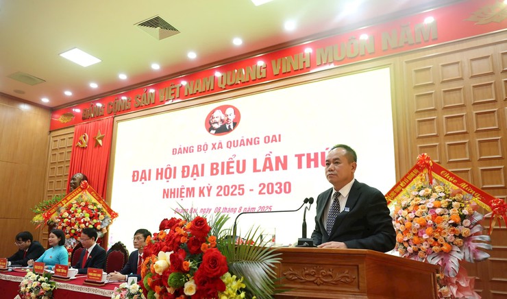 Xây dựng xã Quảng Oai trở thành địa phương "Giàu bản sắc, an toàn và đáng sống"- Ảnh 3.