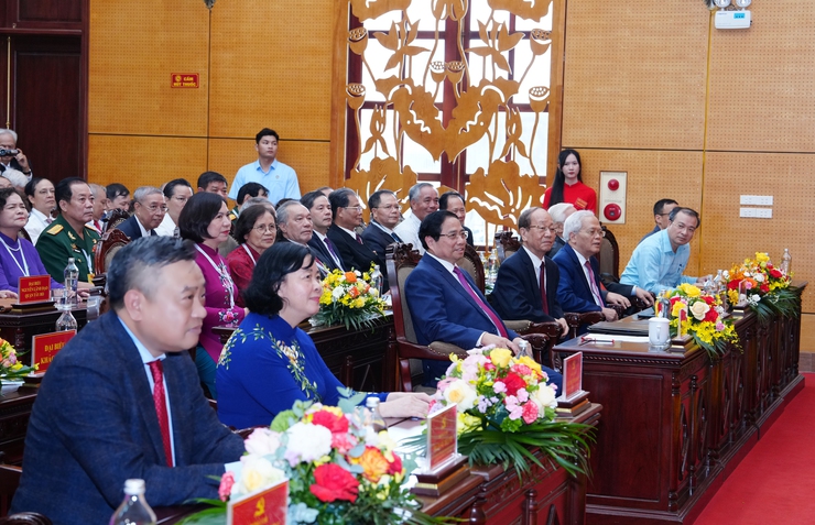 Thủ tướng Chính phủ Phạm Minh Chính dự Đại hội đại biểu lần thứ I Đảng bộ phường Tây Hồ- Ảnh 2.