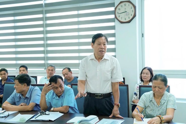 Mặt trận xã Gia Lâm đóng góp ý kiến Dự thảo Văn kiện Đại hội Đảng toàn quốc và Đại hội đại biểu Đảng bộ Thành phố- Ảnh 1.