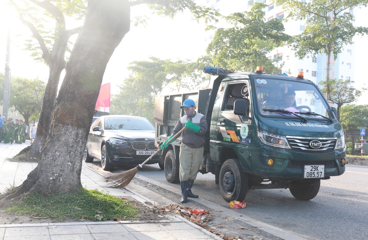 Phường Tương Mai: Tạo chuyển biến bền vững trong đảm bảo vệ sinh môi trường, trật tự đô thị- Ảnh 5.