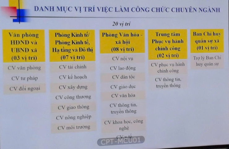 Sẽ tổng rà soát việc bố trí cán bộ theo vị trí việc làm- Ảnh 2.