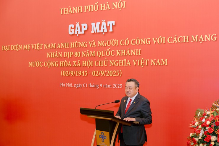 Hà Nội gặp mặt, tri ân Mẹ Việt Nam Anh hùng, Người có công với cách mạng nhân dịp 80 năm Quốc khánh 2/9- Ảnh 2.