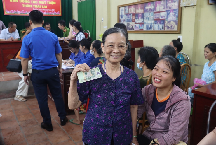 Xã Đại Xuyên tích cực chi trả quà cho người dân dịp 2/9- Ảnh 2.