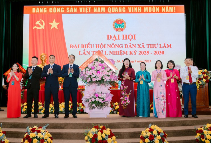 Đại hội đại biểu Hội Nông dân xã Thư Lâm lần thứ I, nhiệm kỳ 2025-2030- Ảnh 4.