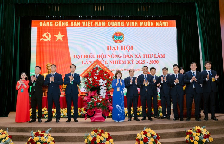 Đại hội đại biểu Hội Nông dân xã Thư Lâm lần thứ I, nhiệm kỳ 2025-2030- Ảnh 6.
