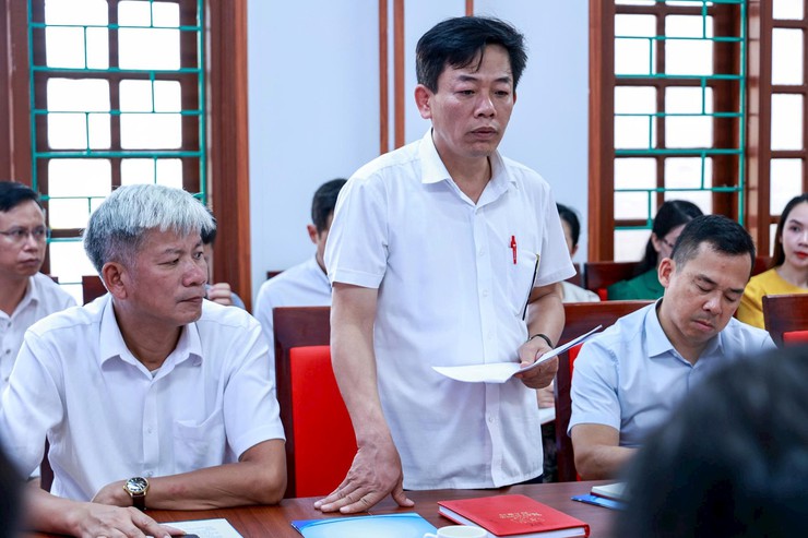 Văn phòng Quốc hội kiểm tra tiến độ dự án Khu lưu niệm Trưởng ban Thường trực Quốc hội Bùi Bằng Đoàn- Ảnh 5.