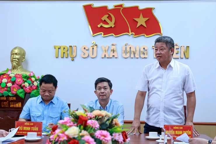 Văn phòng Quốc hội kiểm tra tiến độ dự án Khu lưu niệm Trưởng ban Thường trực Quốc hội Bùi Bằng Đoàn- Ảnh 6.