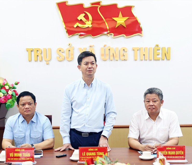 Văn phòng Quốc hội kiểm tra tiến độ dự án Khu lưu niệm Trưởng ban Thường trực Quốc hội Bùi Bằng Đoàn- Ảnh 7.