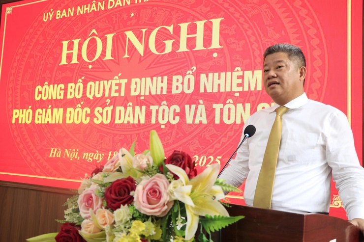 Đồng chí Phan Vũ là Phó Giám đốc Sở Dân tộc và Tôn giáo Hà Nội- Ảnh 4.