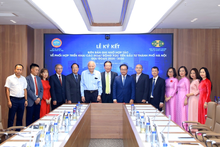 Sở Tài chính và Hiệp hội Doanh nghiệp Đầu tư nước ngoài ký biên bản ghi nhớ hợp tác triển khai các hoạt động xúc tiến đầu tư tại Hà Nội- Ảnh 4.